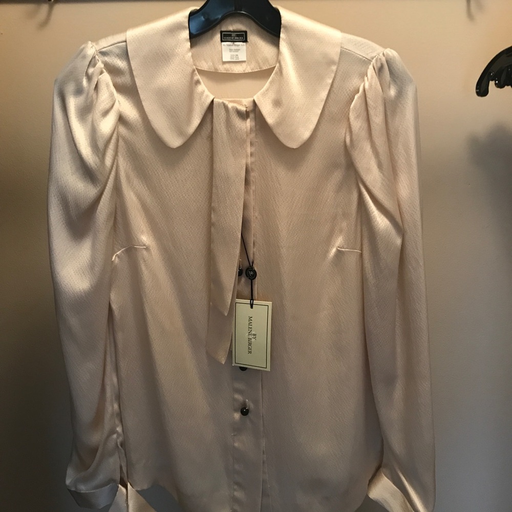NWT Malene Birger Silk Blouse